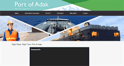 Desktop Screenshot of portofadak.com